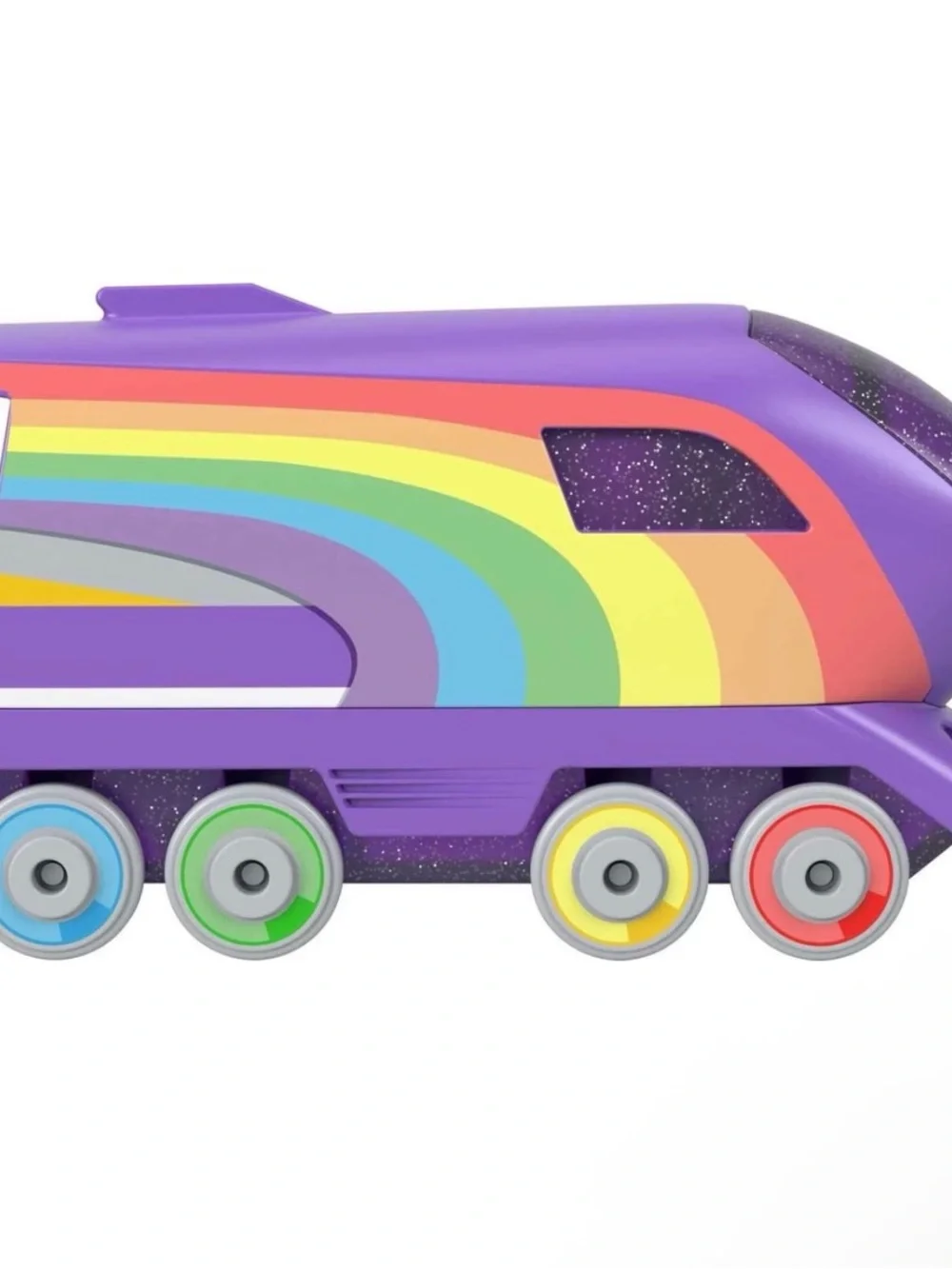 🚂 Thomas & Friends Fisher Price Rainbow Kana Metal Push-Along Toy Train